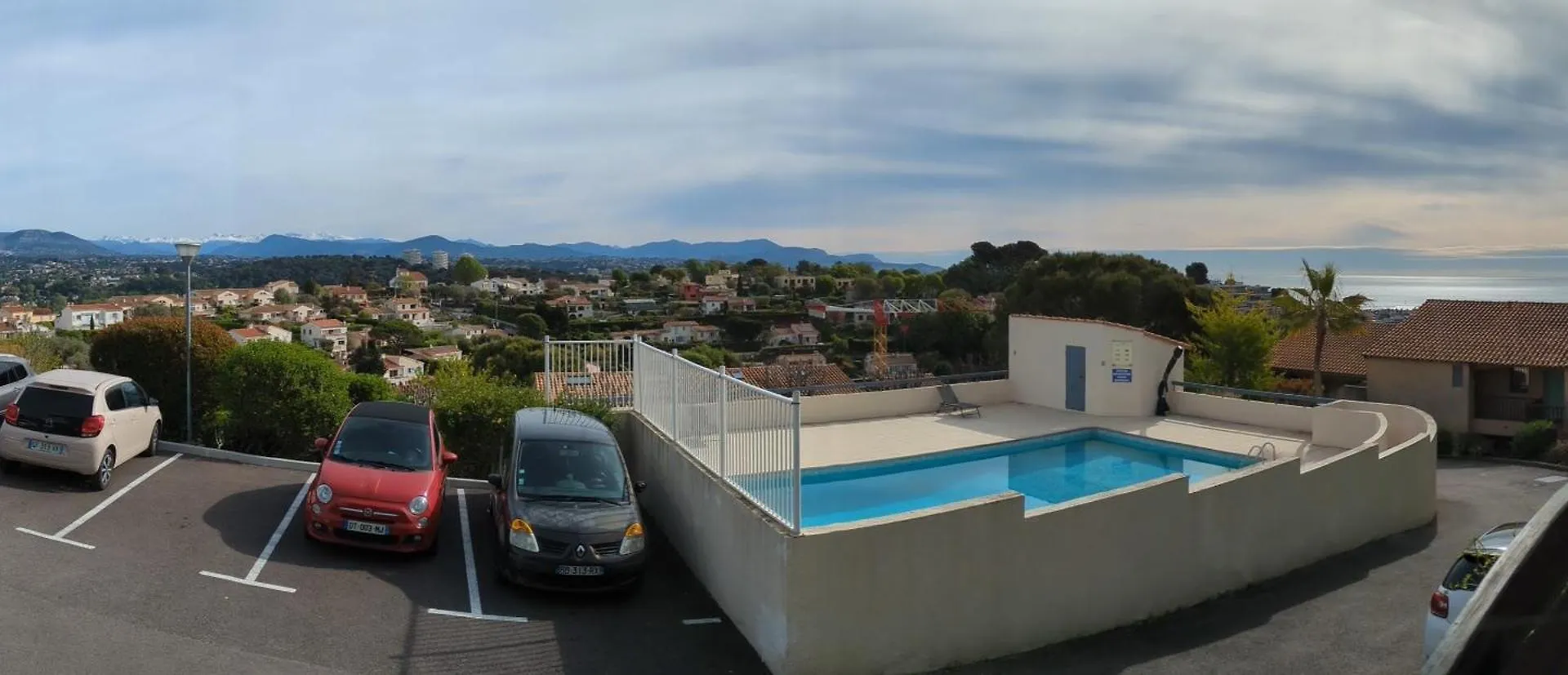 Charmant 2P Au Calme, Jardin, Piscine, Vue Panoramique Et Stationnement Villeneuve-Loubet 0*,